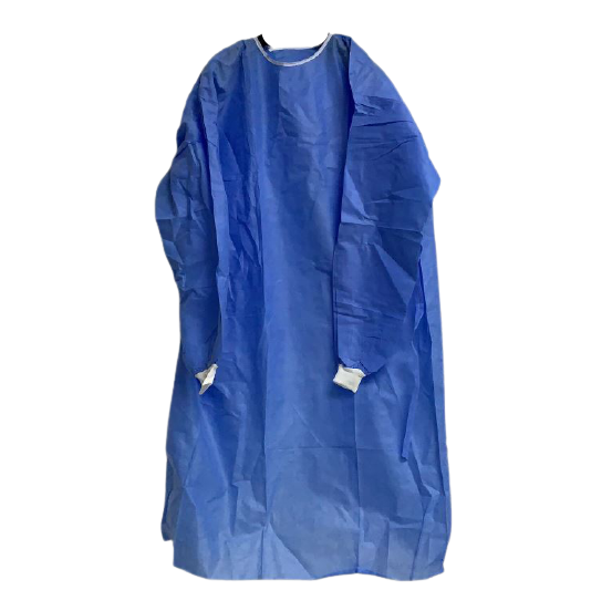 Bata de aislamiento desechable Ropa de proteccion para uso medico. Metzecare