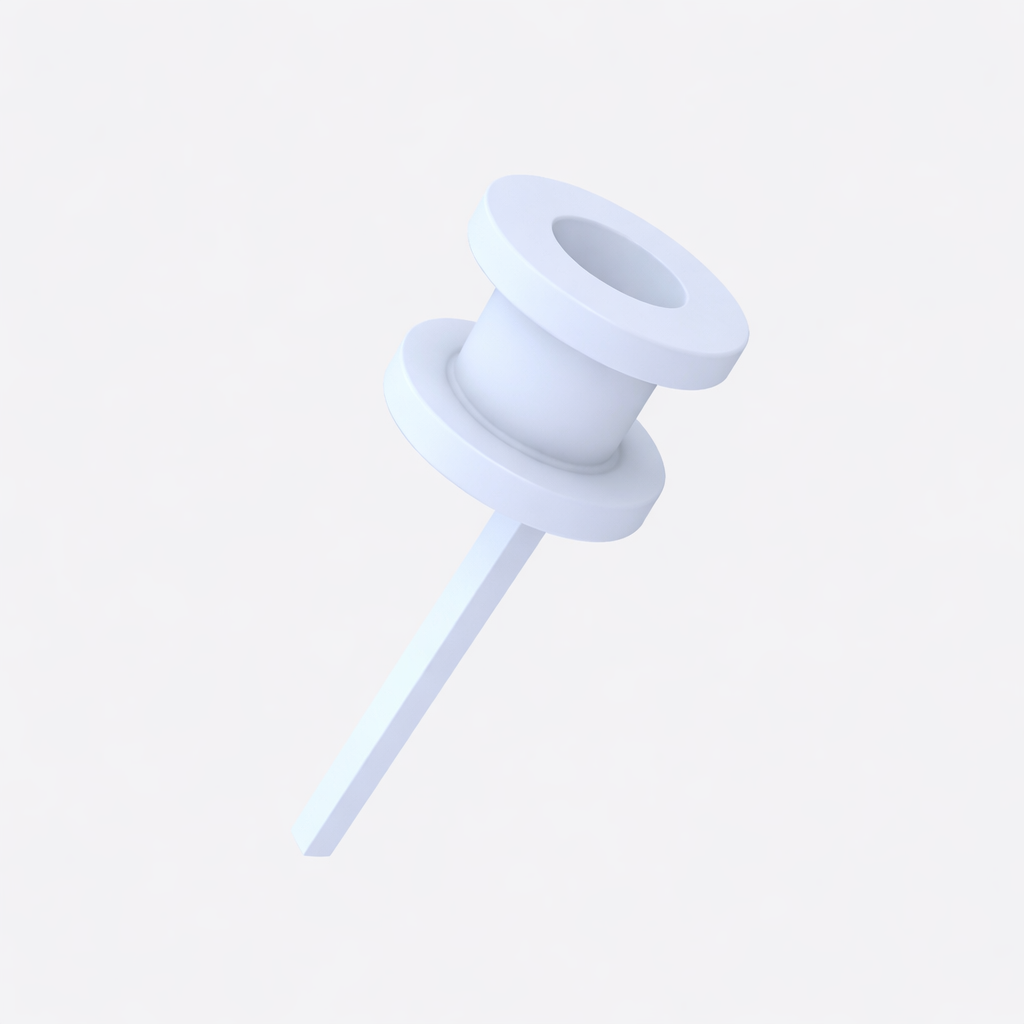 Botão de colar aerador