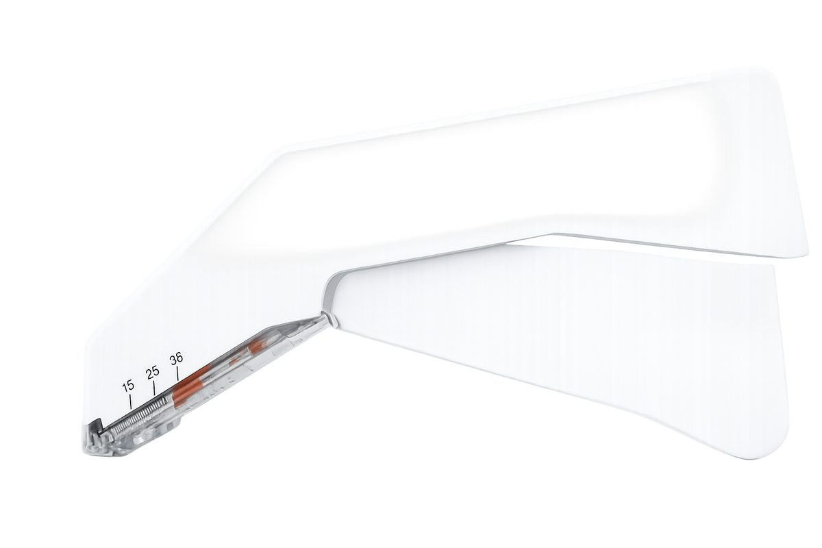 Large surgical skin suture stapler