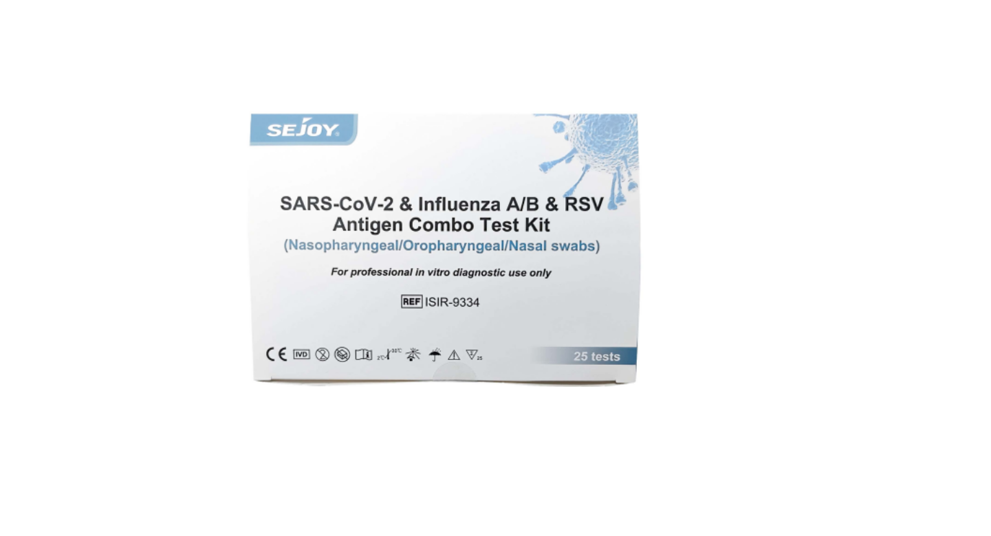Test antigénique Triplex COVID / GRIPPE A&B / VRS Sejoy