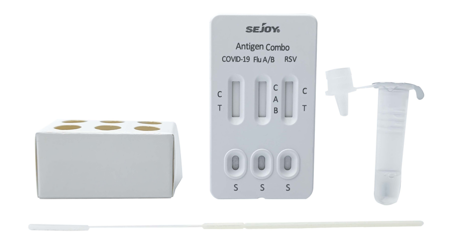 TEST ANTIGÉNIQUE COMBO COVID / GRIPPE A&amp;B / VRS