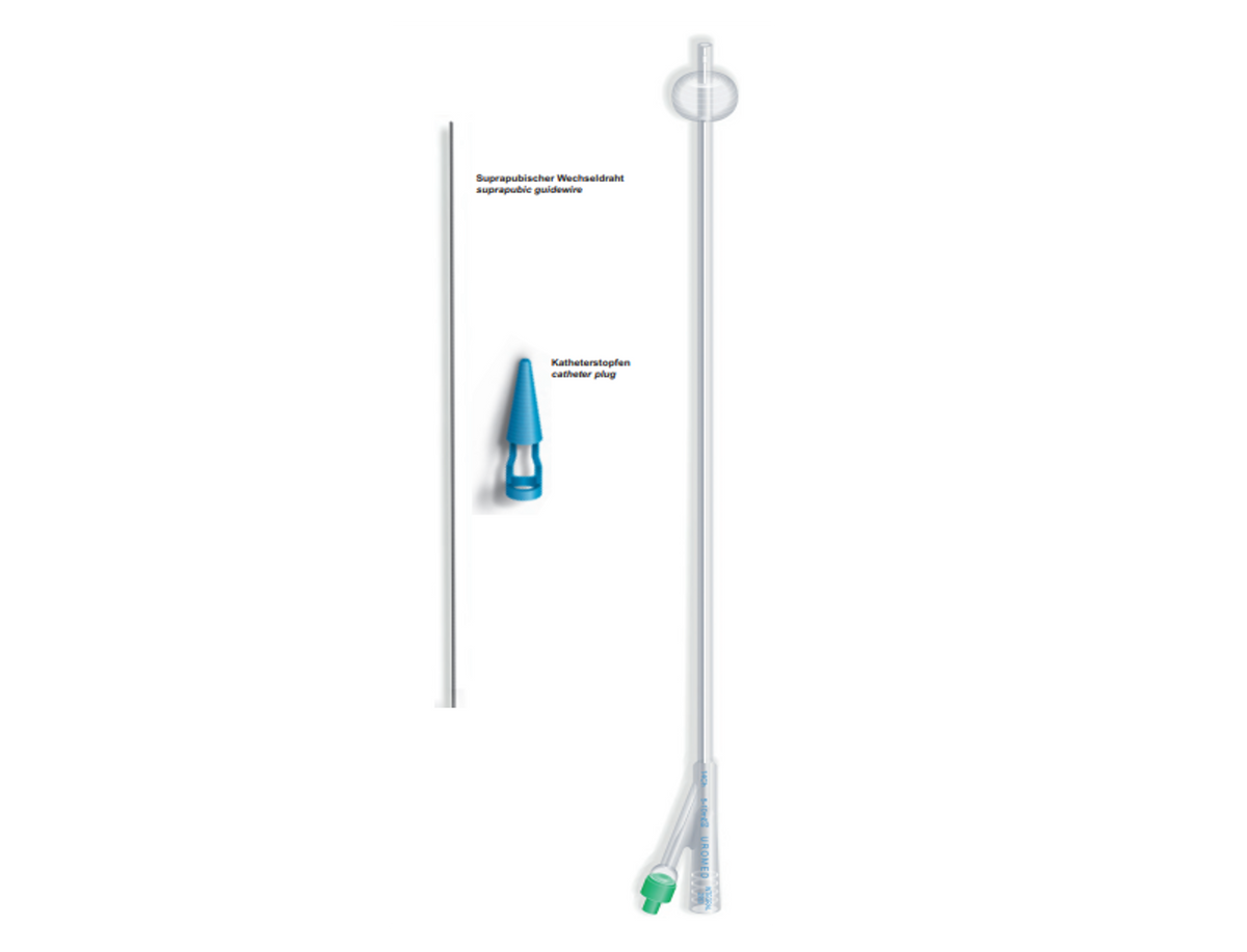 Set d&#39;échange pour le drainage suprapubien  de la vessie