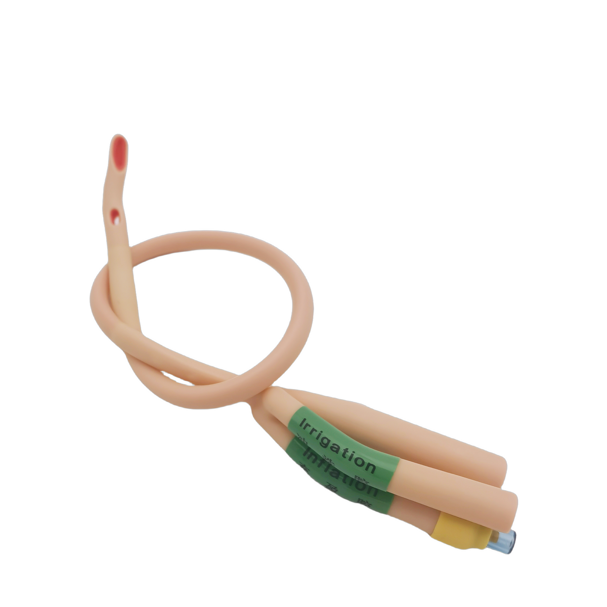 Sonde à ballonnet 3 voies en latex armé 50ml à 80ml