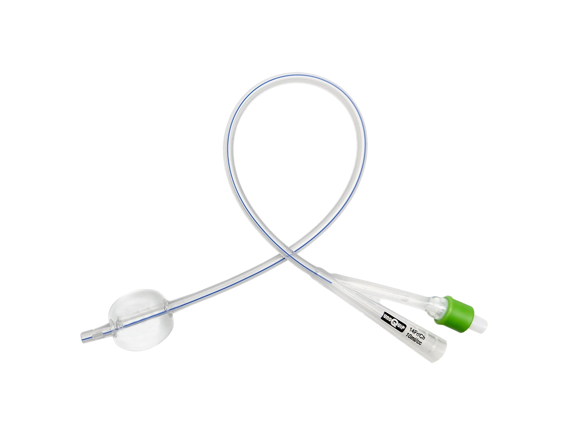 Sonde Foley Silicone 2 voies embout ouvert