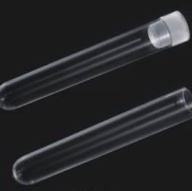 Polystyrene test tubes