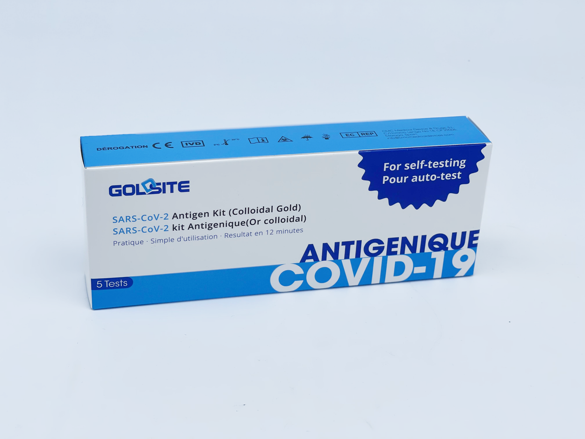 GOLDSITE SARS-CoV-2-Selbsttest