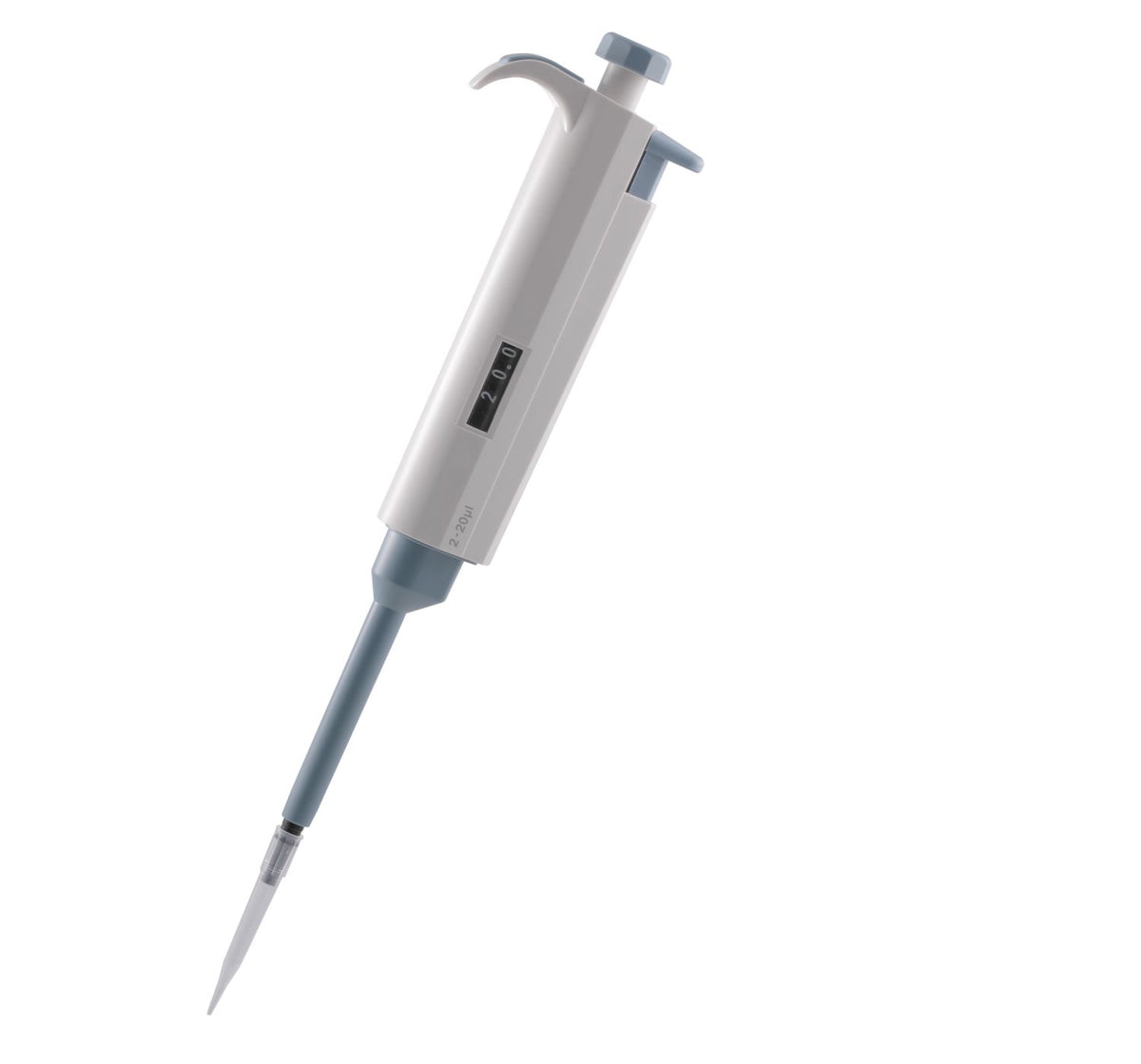 Variable volume single-channel mechanical micropipettes