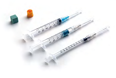 Seringue prémontée pour prélèvement de sang artériel